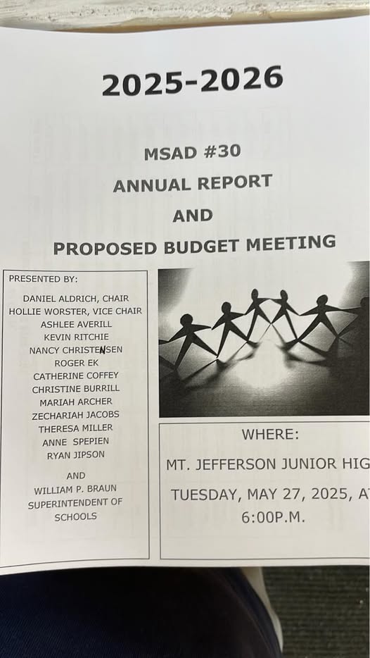 annual report and proposed budget for winn maine