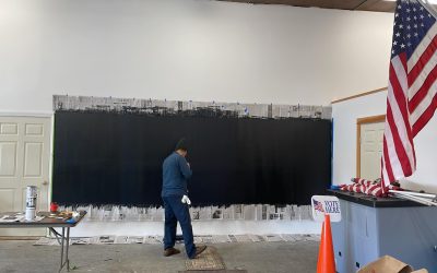 New Paint at the Town Office
